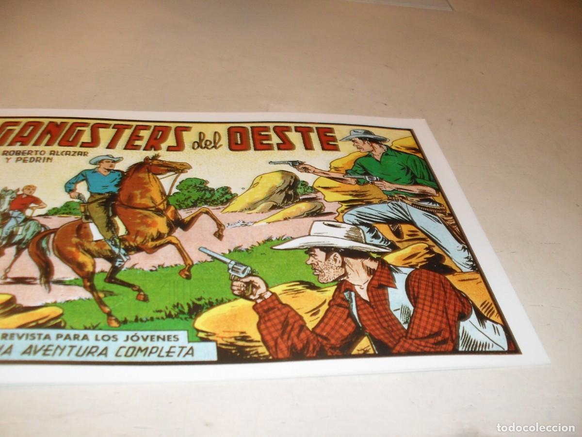Comics: (FACSIMIL)ROBERTO ALCAZAR 383 GANGSTERS DEL OESTE,(DE 1219).VALENCIANA,1940.DE KIOSKO