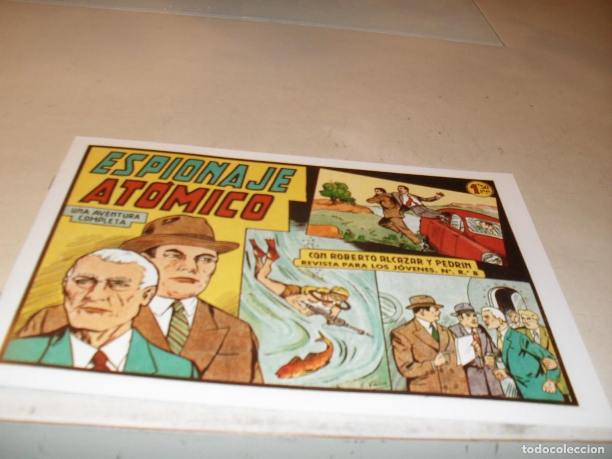 Tebeos: (FACSIMIL)ROBERTO ALCAZAR 377 ESPIONAJE ATOMICO,(DE 1219).VALENCIANA,1940.DE KIOSKO
