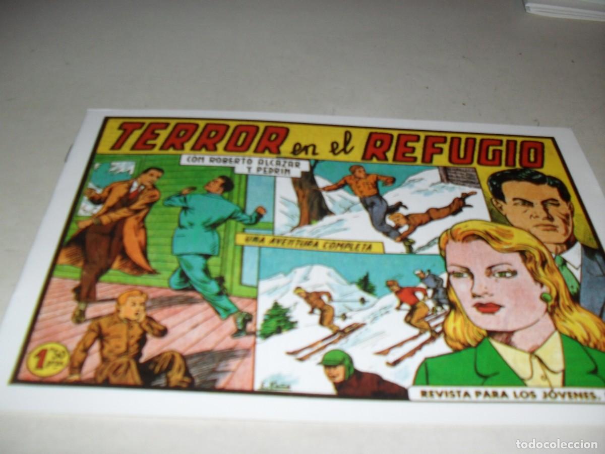 Tebeos: (FACSIMIL)ROBERTO ALCAZAR 372 TERROR EN EL REFUGIO,(DE 1219).VALENCIANA,1940.DE KIOSKO