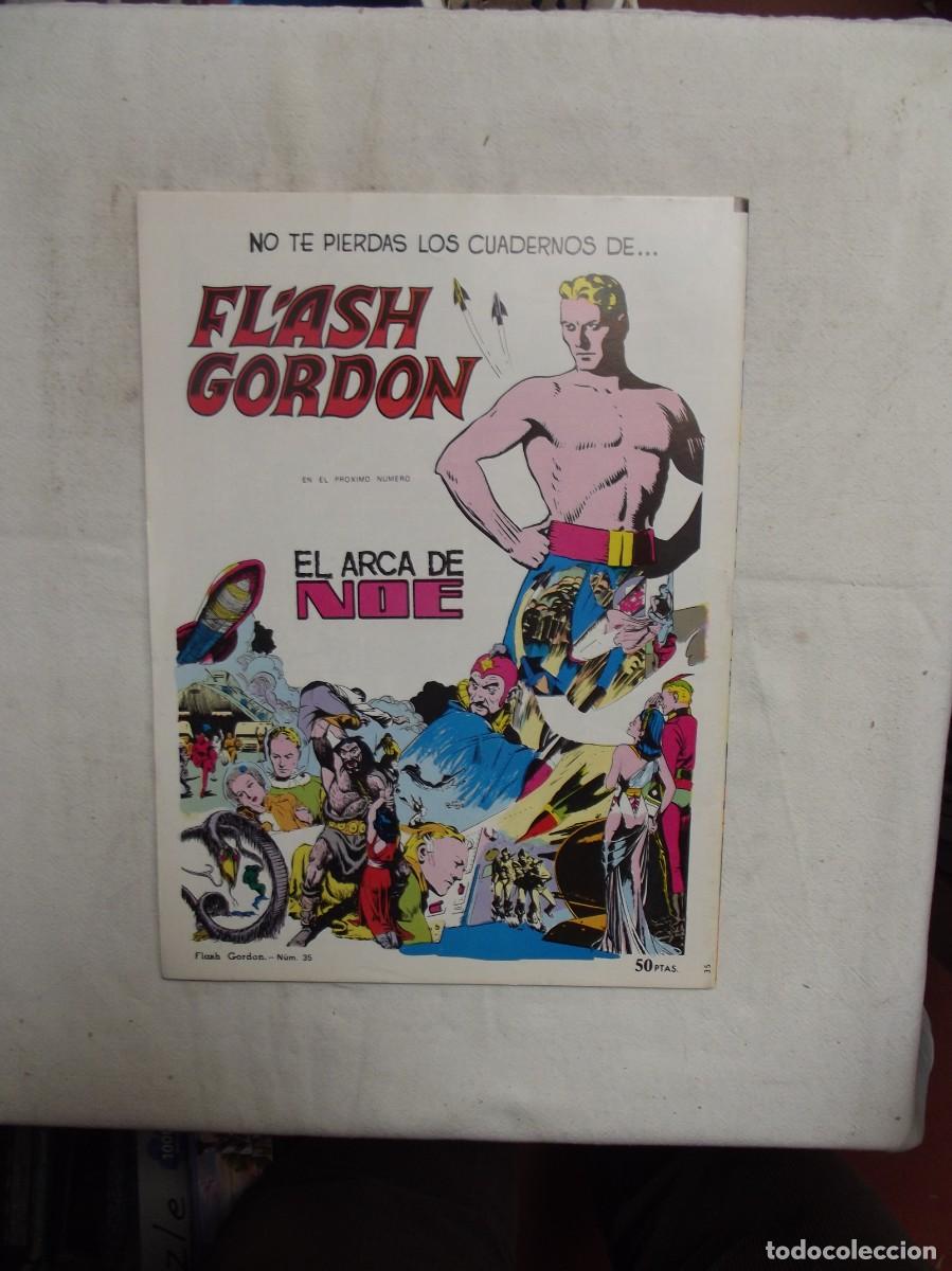 Tebeos: FLASH GORDON N&ordm; 35 EL RESCATE DE DHREEN - Foto 2