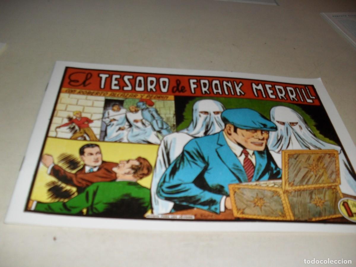 Livros de Banda Desenhada: (FACSIMIL)ROBERTO ALCAZAR 353 EL TESORO DE FRANK MERRILL,(DE 1219).VALENCIANA,1940.DE KIOSKO