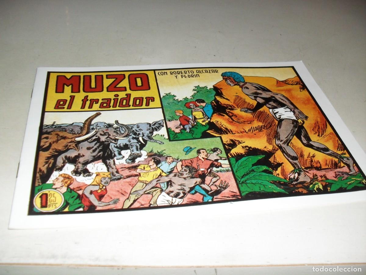 Livros de Banda Desenhada: (FACSIMIL)ROBERTO ALCAZAR 332 MUZO EL TRAIDOR,(DE 1219).VALENCIANA,1940.DE KIOSKO