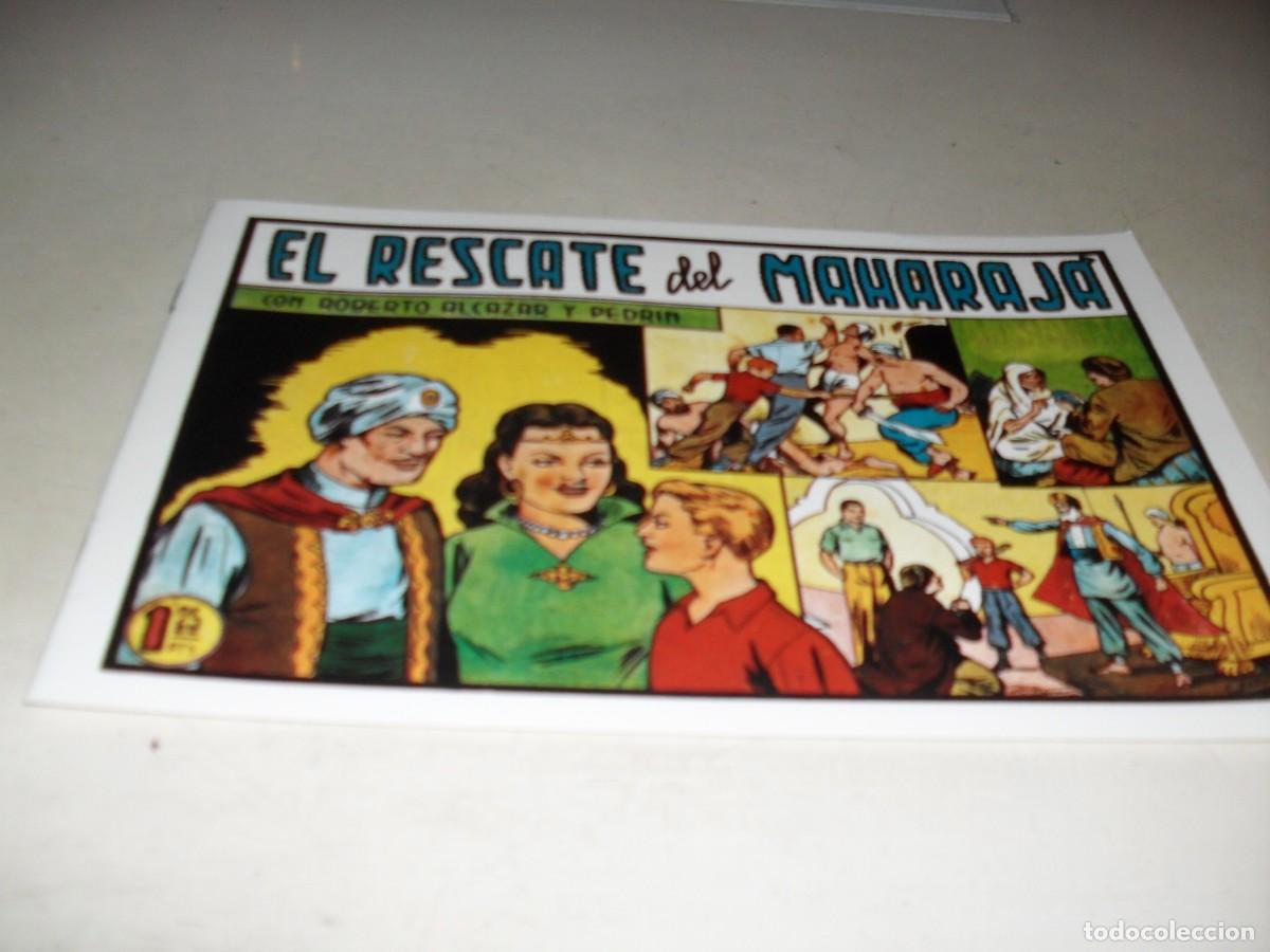 Comics: (FACSIMIL)ROBERTO ALCAZAR 330 EL RESCATE DEL MAHARAJA,(DE 1219).VALENCIANA,1940.DE KIOSKO