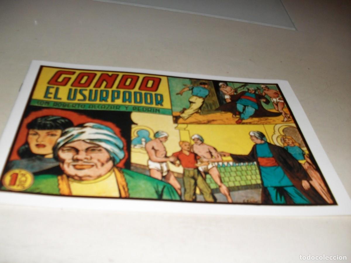 Comics: (FACSIMIL)ROBERTO ALCAZAR 329 GONDO EL URSUPADOR,(DE 1219).VALENCIANA,1940.DE KIOSKO