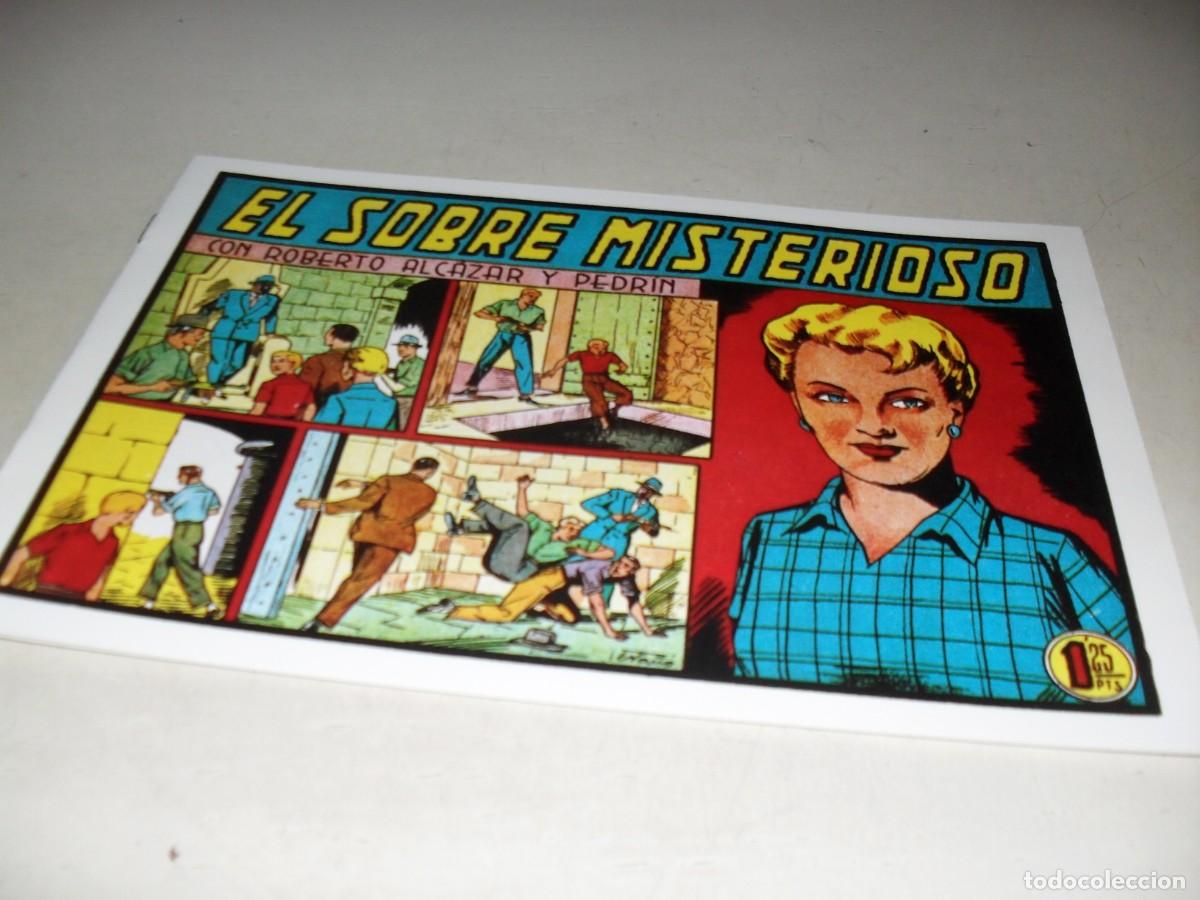 Comics: (FACSIMIL)ROBERTO ALCAZAR 325 EL SOBRE MISTERIOSO,(DE 1219).VALENCIANA,1940.DE KIOSKO