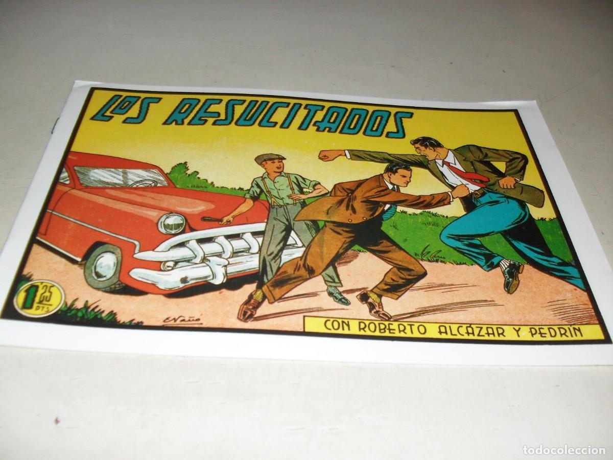 Comics: (FACSIMIL)ROBERTO ALCAZAR 324 LOS RESUCITADOS,(DE 1219).VALENCIANA,1940.DE KIOSKO