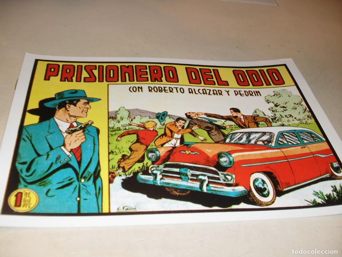 Livros de Banda Desenhada: (FACSIMIL)ROBERTO ALCAZAR 303 PRISIONERO DEL ODIO,(DE 1219).VALENCIANA,1940.DE KIOSKO