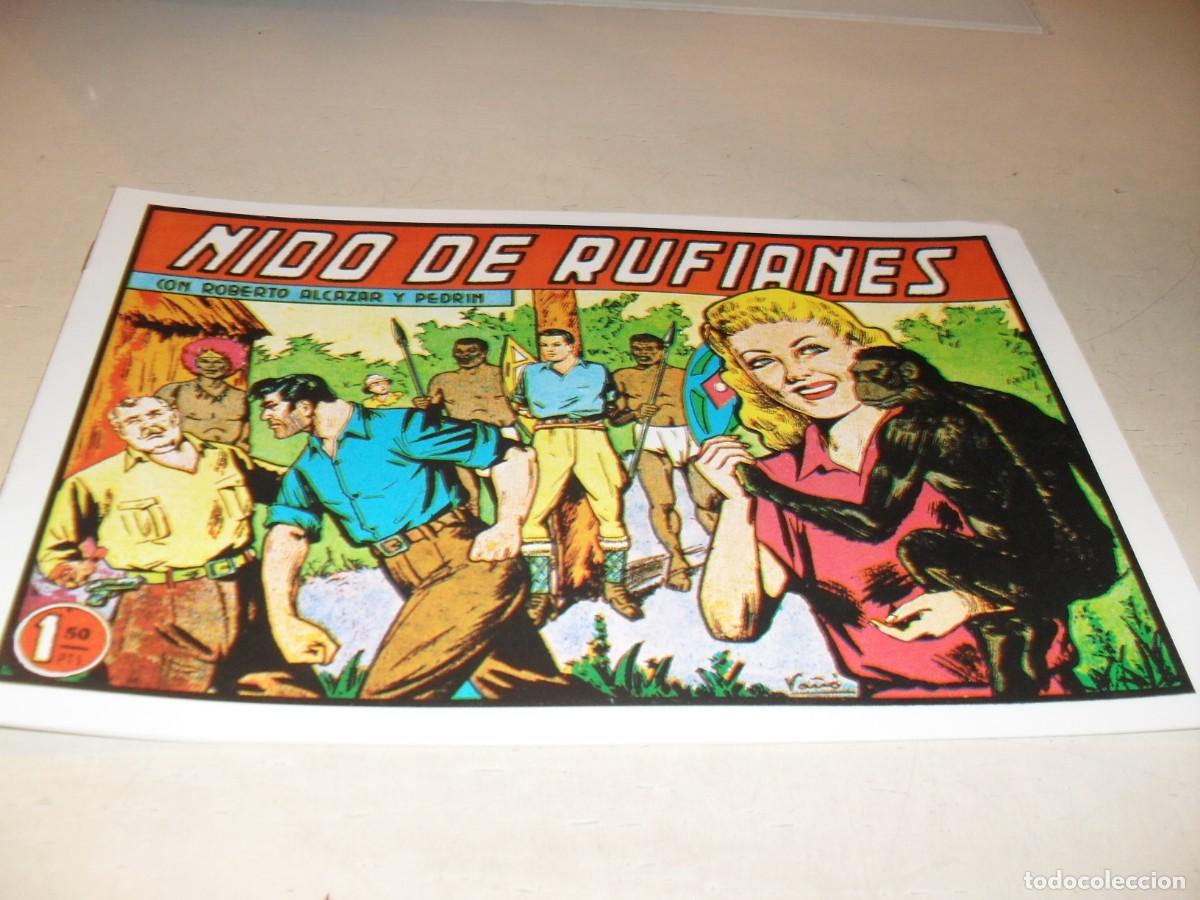 Livros de Banda Desenhada: (FACSIMIL)ROBERTO ALCAZAR 302 NIDO DE RUFIANES,(DE 1219).VALENCIANA,1940.DE KIOSKO
