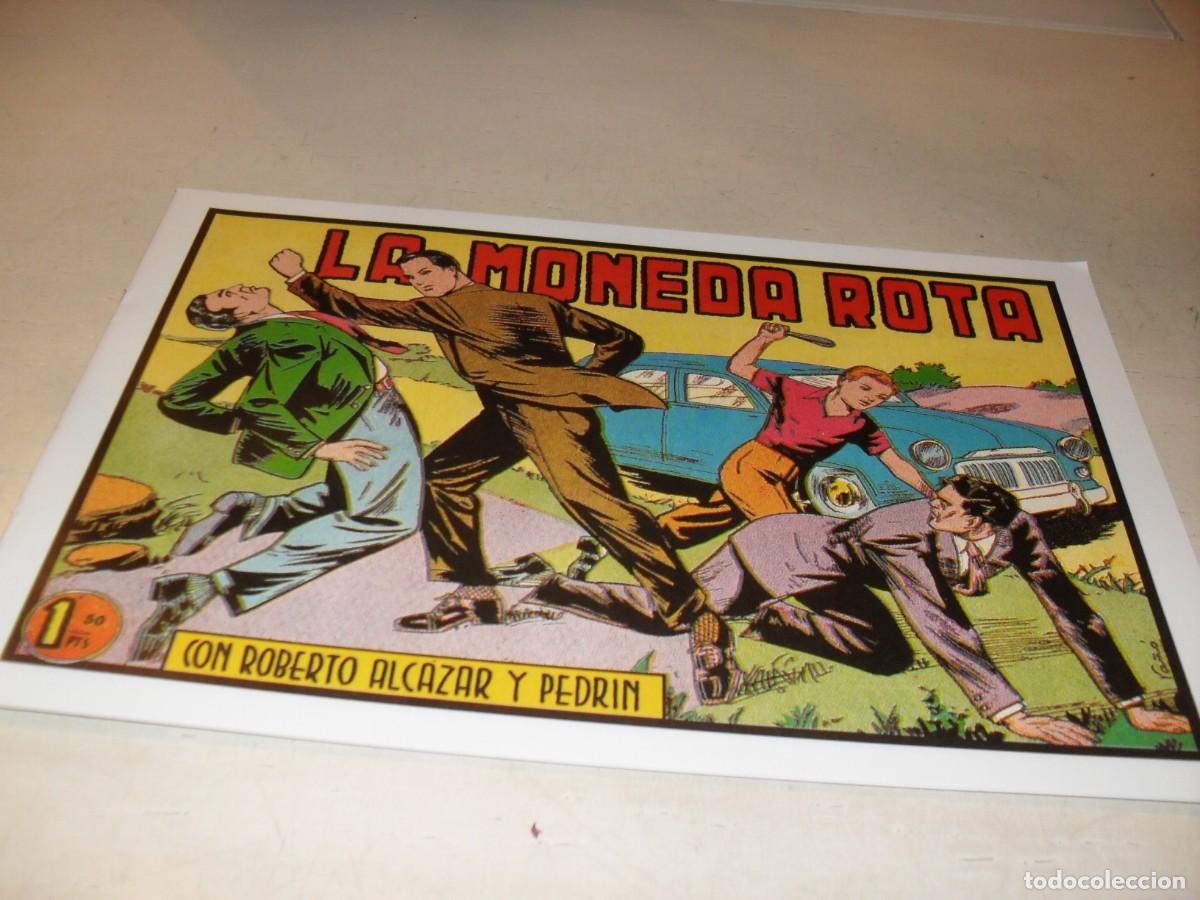 Livros de Banda Desenhada: (FACSIMIL)ROBERTO ALCAZAR 298 LA MONEDA ROTA,(DE 1219).VALENCIANA,1940.DE KIOSKO