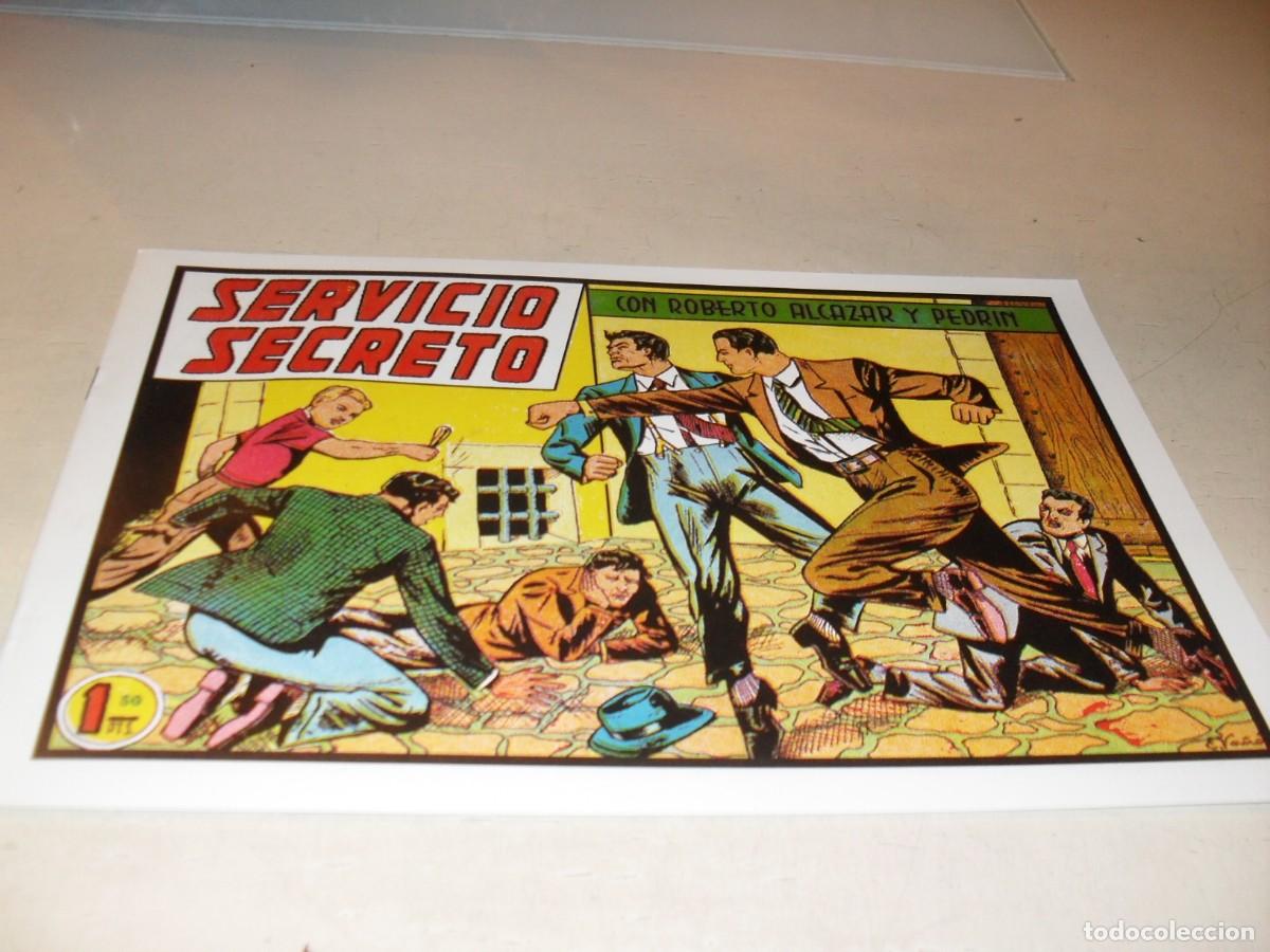 Comics: (FACSIMIL)ROBERTO ALCAZAR 297 SERVICIO SECRETO,(DE 1219).VALENCIANA,1940.DE KIOSKO