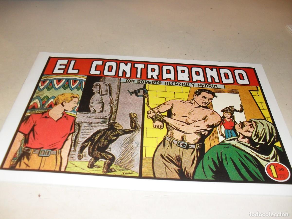 Comics: (FACSIMIL)ROBERTO ALCAZAR 290 EL CONTRABANDO,(DE 1219).VALENCIANA,1940.DE KIOSKO