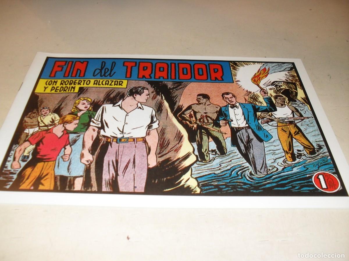 Comics: (FACSIMIL)ROBERTO ALCAZAR 286 FIN DEL TRAIDOR,(DE 1219).VALENCIANA,1940.DE KIOSKO