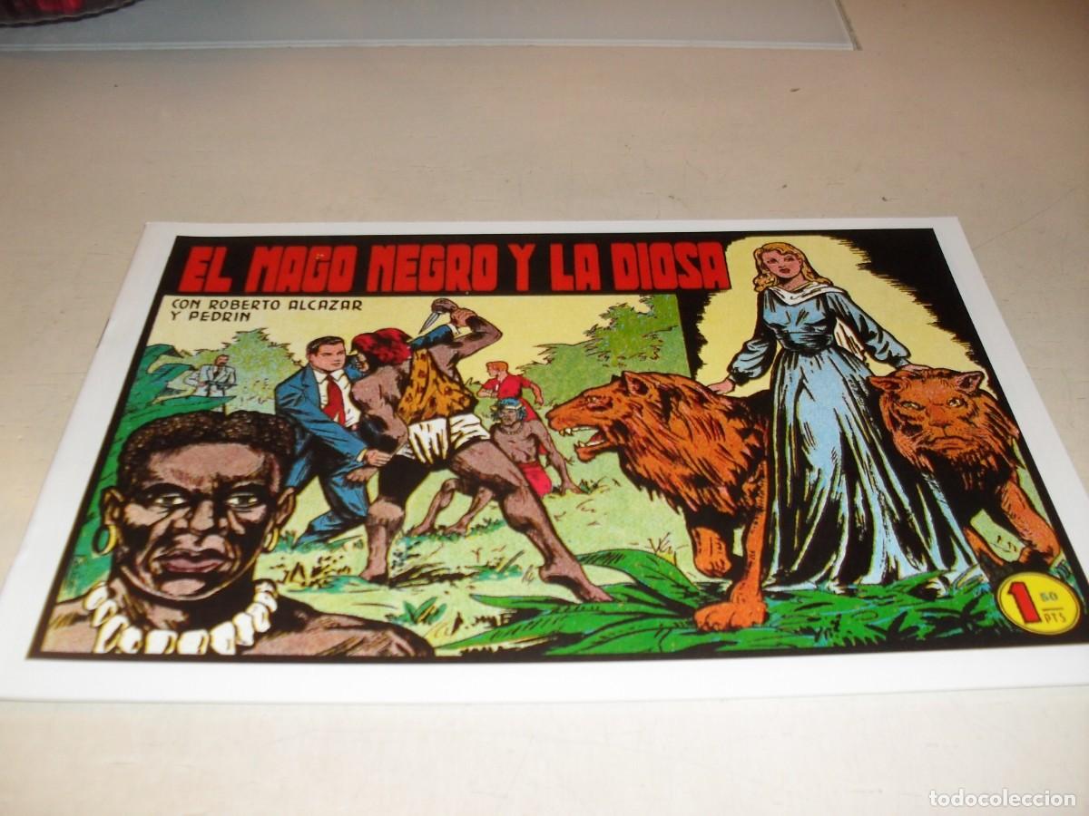 Comics: (FACSIMIL)ROBERTO ALCAZAR 281 EL MAGO NEGRO Y LA DIOSA,(DE 1219).VALENCIANA,1940.DE KIOSKO