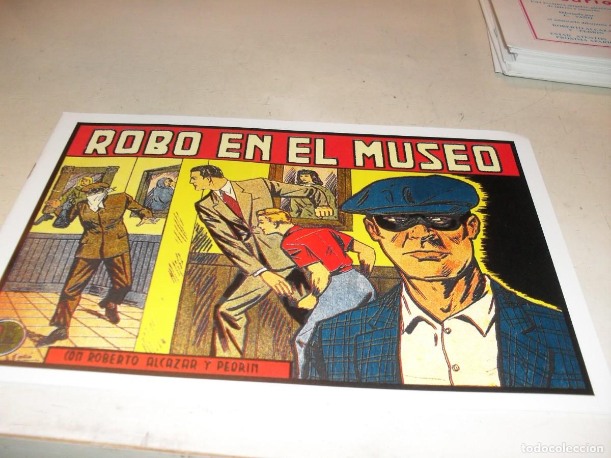 Comics: (FACSIMIL)ROBERTO ALCAZAR 267 ROBO EN EL MUSEO,(DE 1219).VALENCIANA,1940.DE KIOSKO