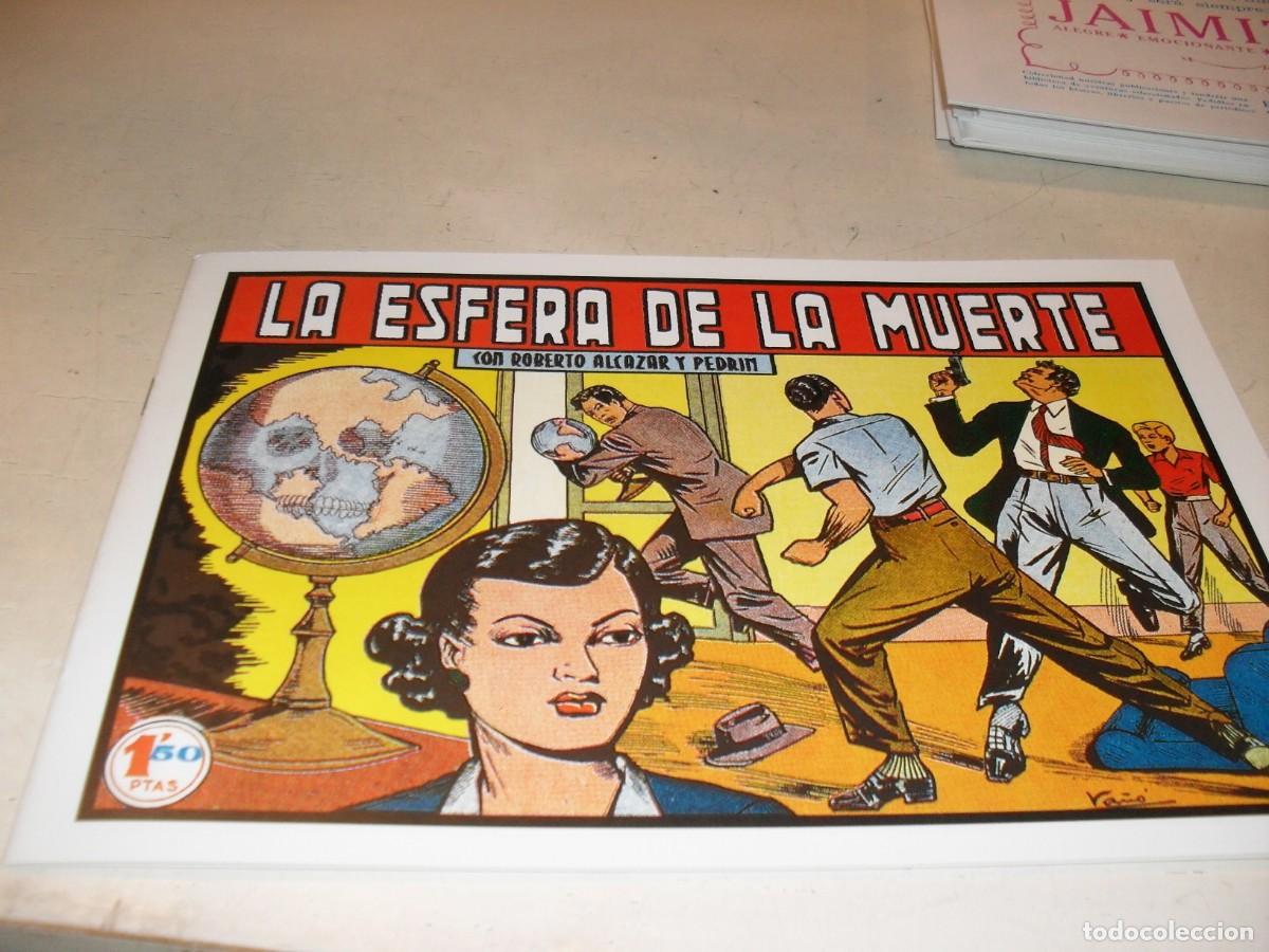 Comics: (FACSIMIL)ROBERTO ALCAZAR 264 LA ESFERA DE LA MUERTE,(DE 1219).VALENCIANA,1940.DE KIOSKO
