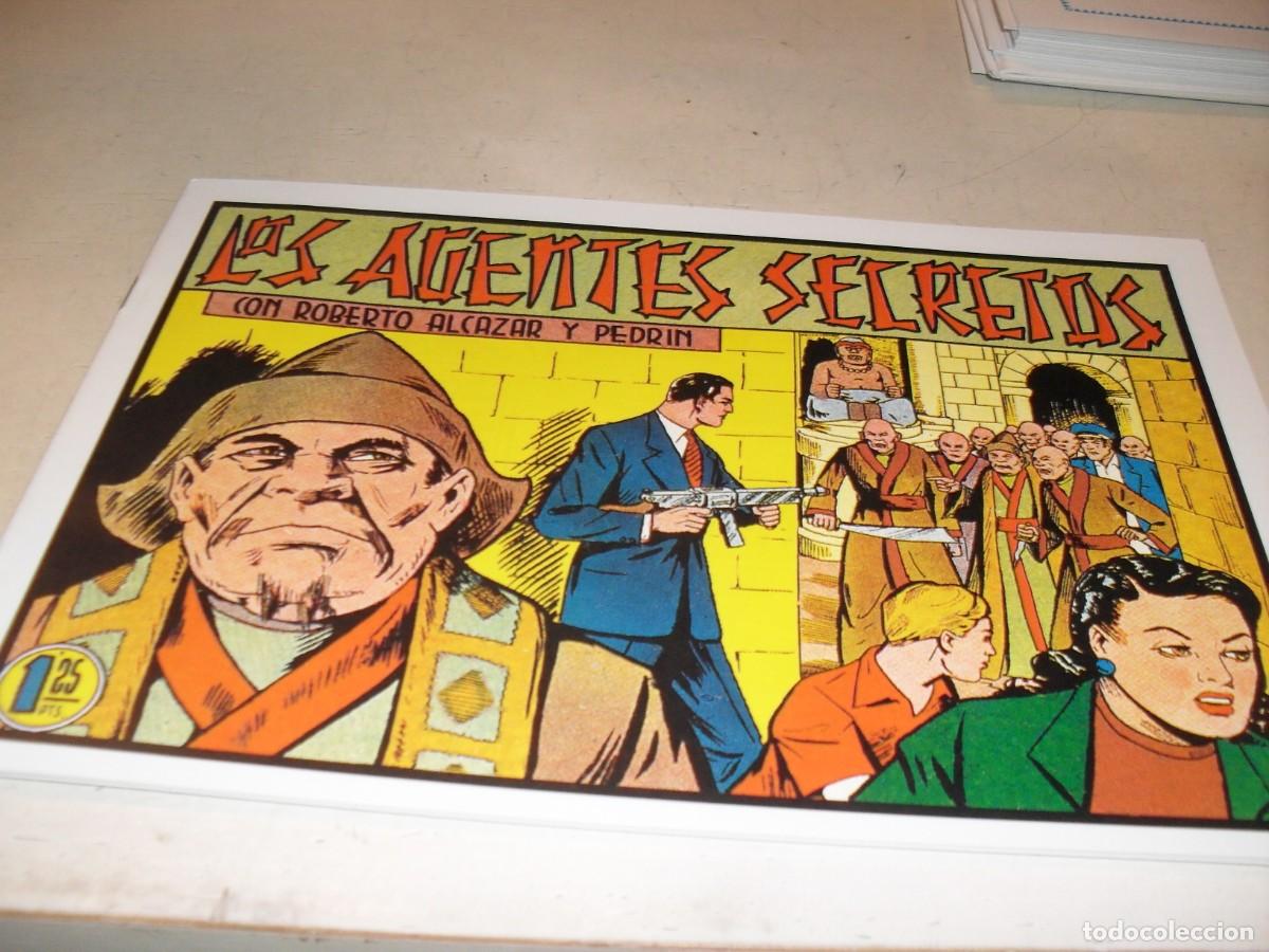 Tebeos: (FACSIMIL)ROBERTO ALCAZAR 261 LOS AGENTES SECRETOS,(DE 1219).VALENCIANA,1940.DE KIOSKO