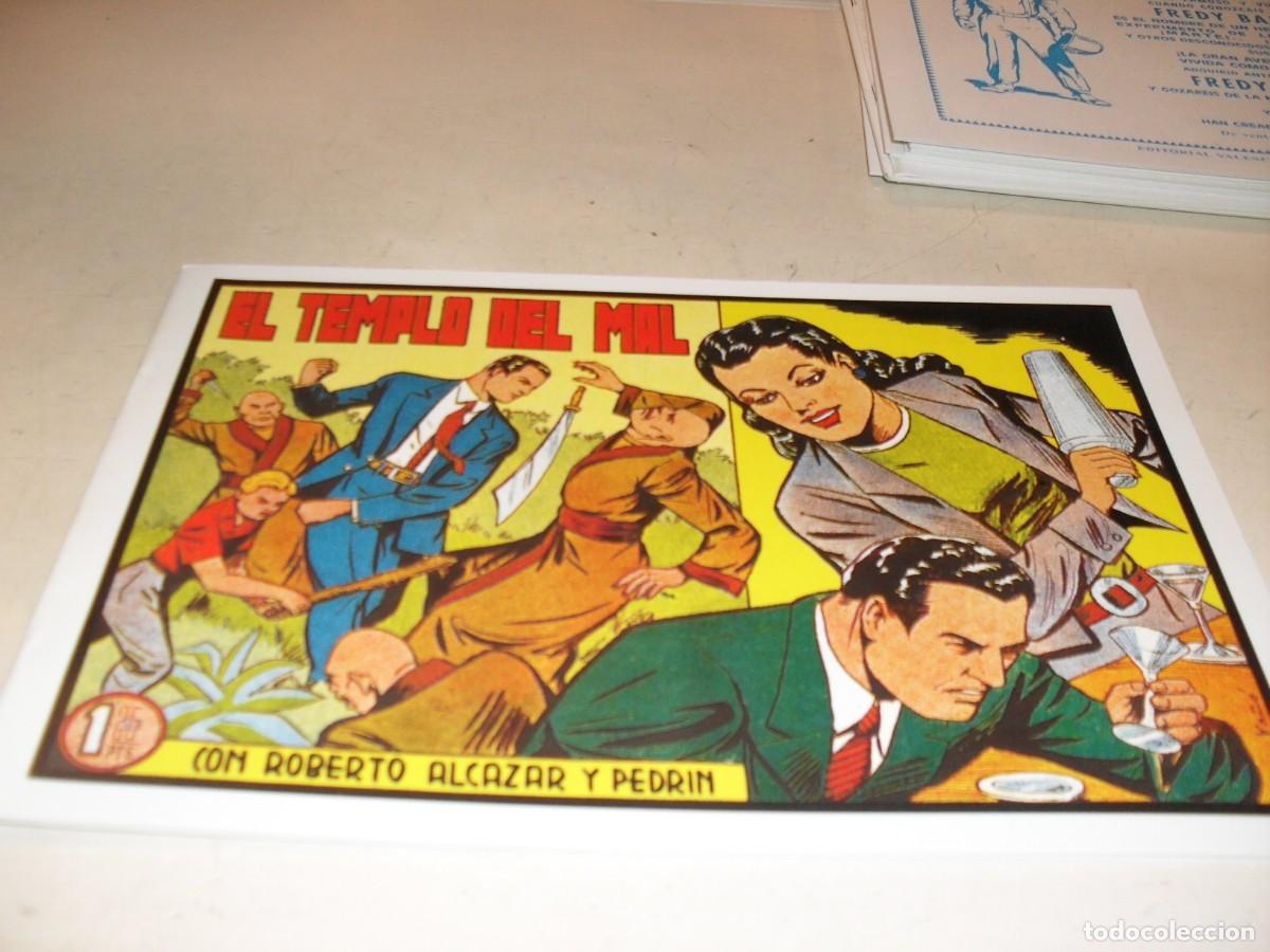 Tebeos: (FACSIMIL)ROBERTO ALCAZAR 260 EL TEMPLO DEL MAL,(DE 1219).VALENCIANA,1940.DE KIOSKO