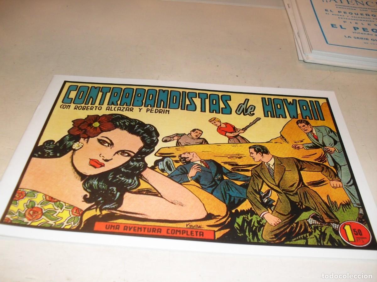 Tebeos: (FACSIMIL)ROBERTO ALCAZAR 259 CONTRABANDISTAS DE HAWAI,(DE 1219).VALENCIANA,1940.DE KIOSKO