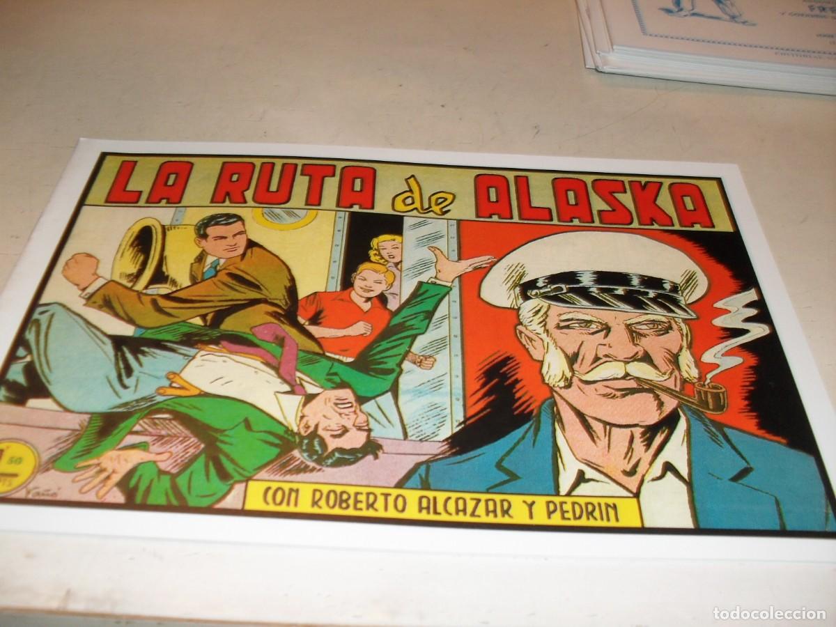 Tebeos: (FACSIMIL)ROBERTO ALCAZAR 257 LA RUTA DE ALASKA,(DE 1219).VALENCIANA,1940.DE KIOSKO