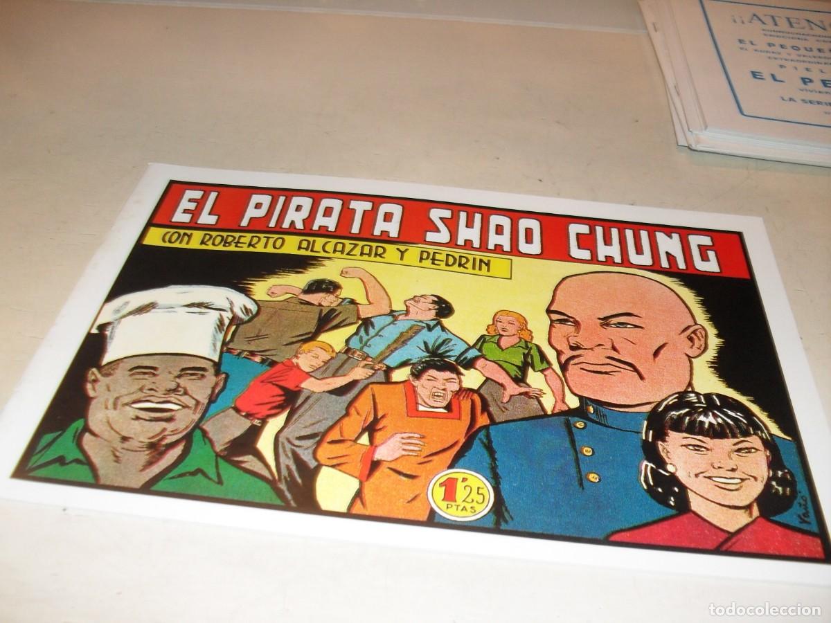 Tebeos: (FACSIMIL)ROBERTO ALCAZAR 255 EL PIRATA SHAO CHUNG,(DE 1219).VALENCIANA,1940.DE KIOSKO