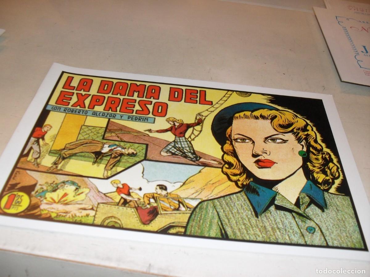 Tebeos: (FACSIMIL)ROBERTO ALCAZAR 249 LA DAMA DEL EXPRESO,(DE 1219).VALENCIANA,1940.DE KIOSKO