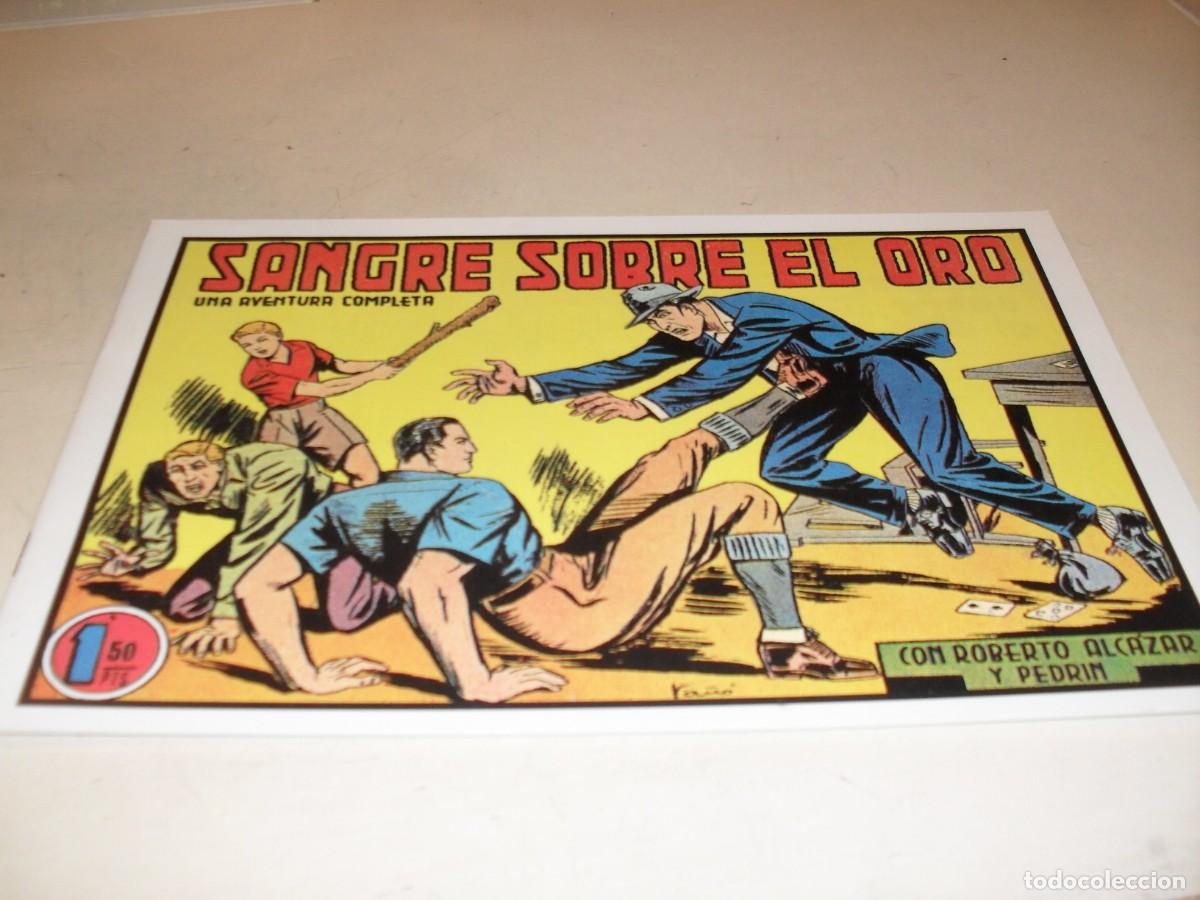 Tebeos: (FACSIMIL)ROBERTO ALCAZAR 241 SANGRE SOBRE EL ORO,(DE 1219).VALENCIANA,1940.DE KIOSKO