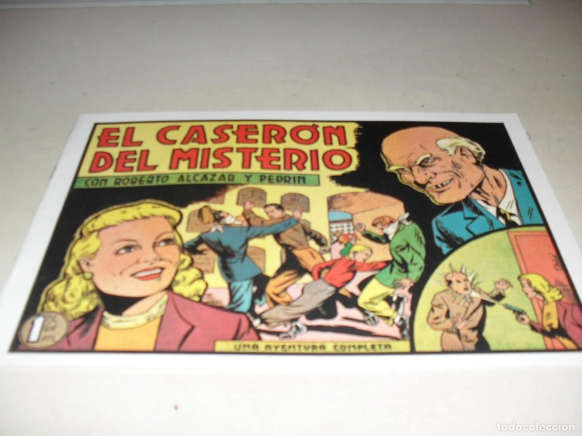 Comics: (FACSIMIL)ROBERTO ALCAZAR 227 EL CASERON DEL MISTERIO,(DE 1219).VALENCIANA,1940.DE KIOSKO
