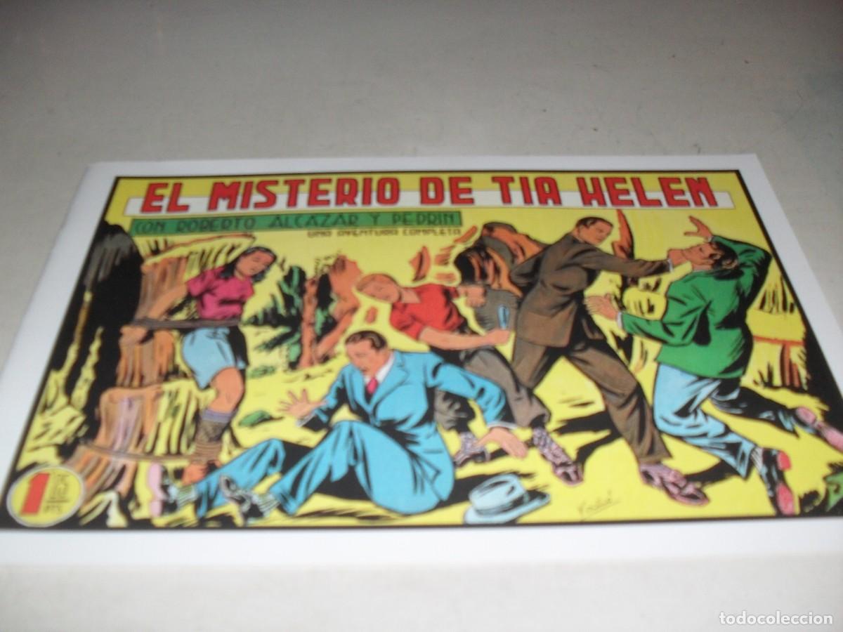 Comics: (FACSIMIL)ROBERTO ALCAZAR 221 EL MISTERIO DE TIA HELEN,(DE 1219).VALENCIANA,1940.DE KIOSKO
