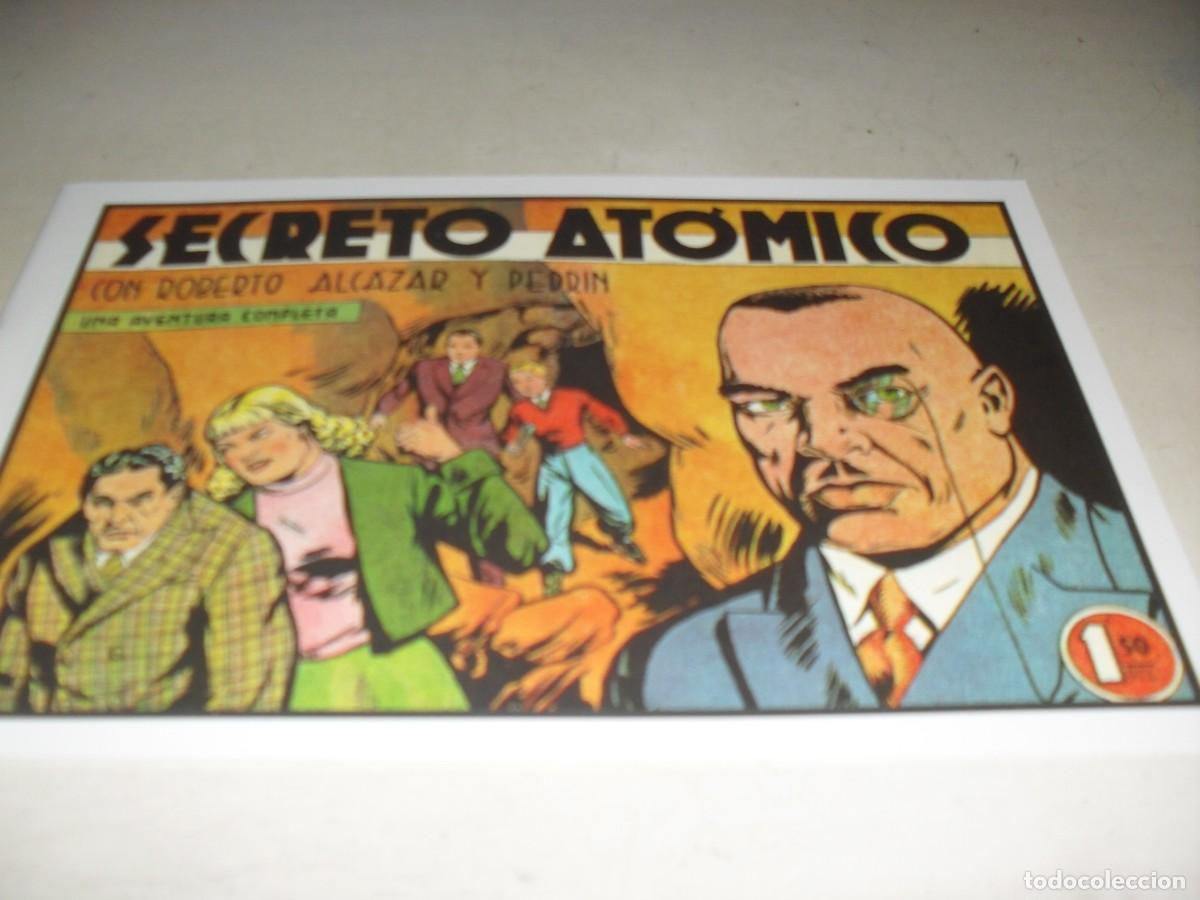 Comics: (FACSIMIL)ROBERTO ALCAZAR 219 SECRETO ATOMICO,(DE 1219).VALENCIANA,1940.DE KIOSKO