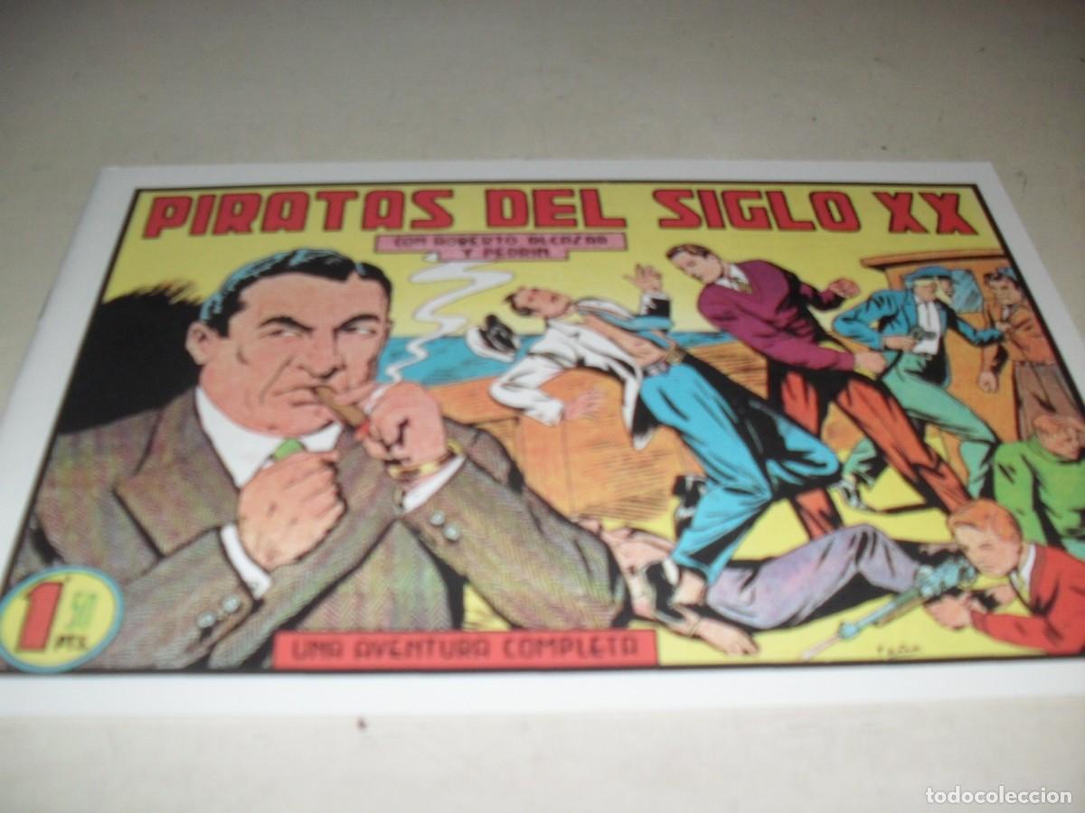 Comics: (FACSIMIL)ROBERTO ALCAZAR 216 PIRATAS DEL SIGLO XX,(DE 1219).VALENCIANA,1940.DE KIOSKO