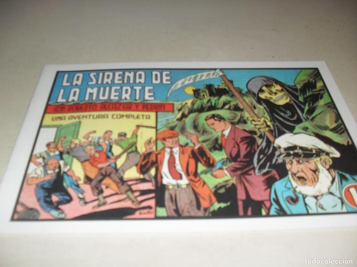 Comics: (FACSIMIL)ROBERTO ALCAZAR 215 LA SIRENA DE LA MUERTE,(DE 1219).VALENCIANA,1940.DE KIOSKO