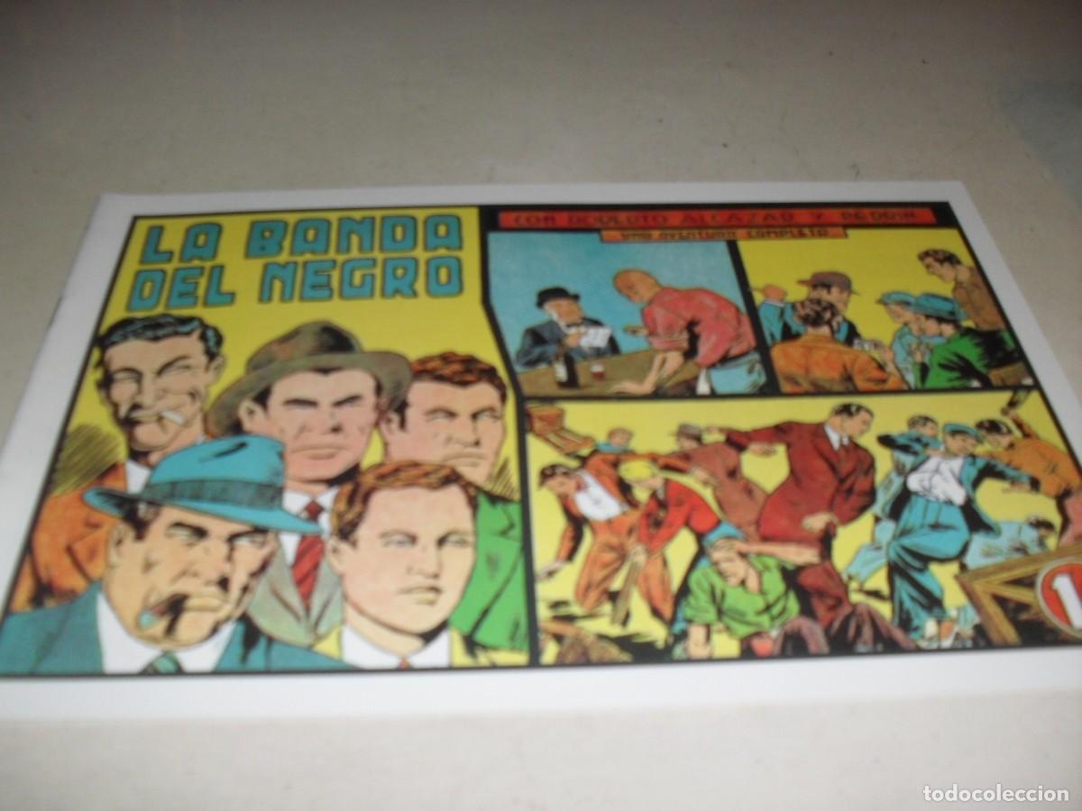 BDs: (FACSIMIL)ROBERTO ALCAZAR 211 LA BANDA DEL NEGRO,(DE 1219).VALENCIANA,1940.DE KIOSKO