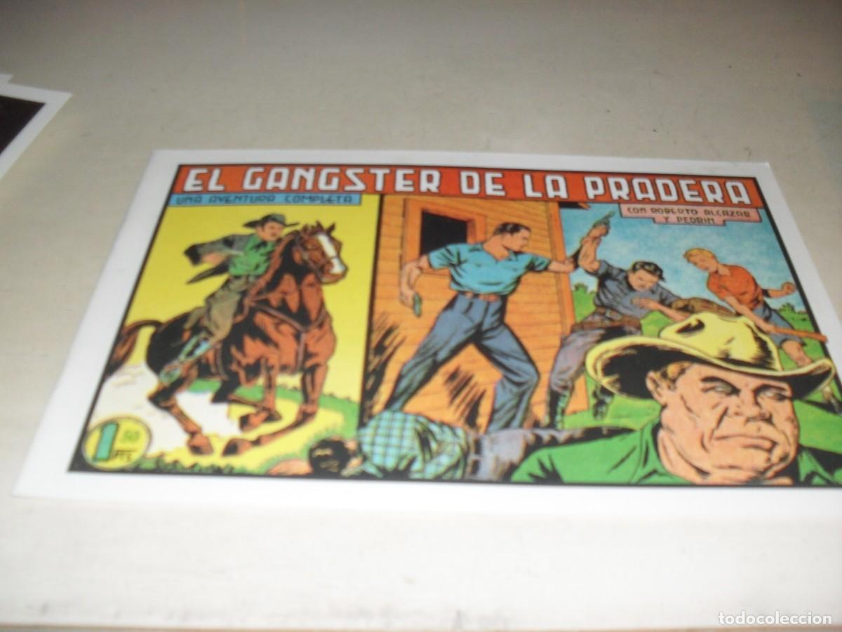 BDs: (FACSIMIL)ROBERTO ALCAZAR 207 EL GANGSTER DE LA PRADERA,(DE 1219).VALENCIANA,1940.DE KIOSKO