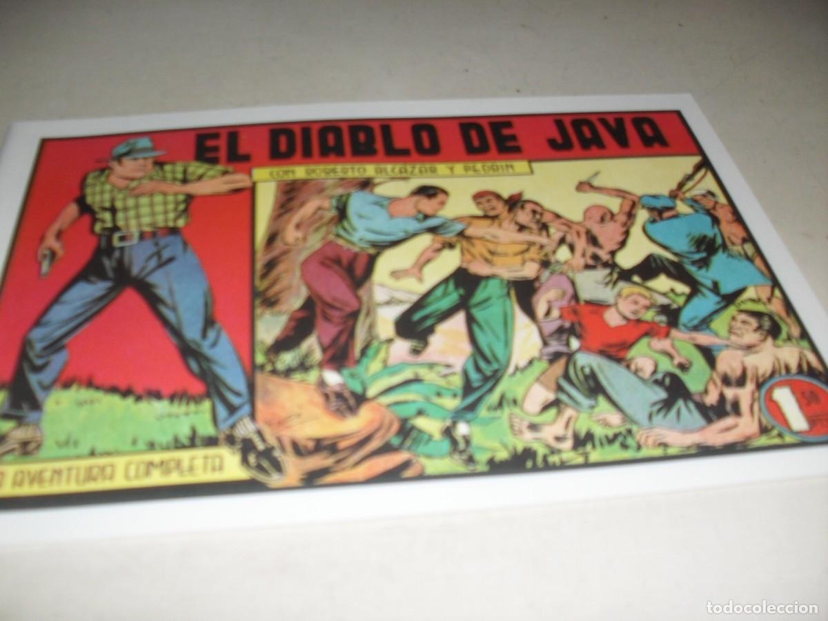 BDs: (FACSIMIL)ROBERTO ALCAZAR 206 EL DIABLO DE LA JOYA,(DE 1219).VALENCIANA,1940.DE KIOSKO