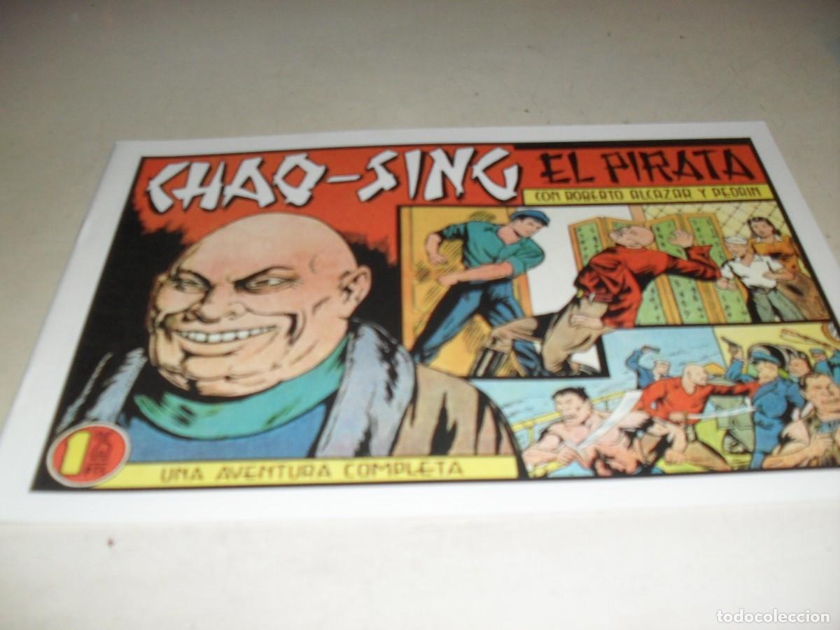 BDs: (FACSIMIL)ROBERTO ALCAZAR 204 CHAO-SING EL PIRATA,(DE 1219).VALENCIANA,1940.DE KIOSKO