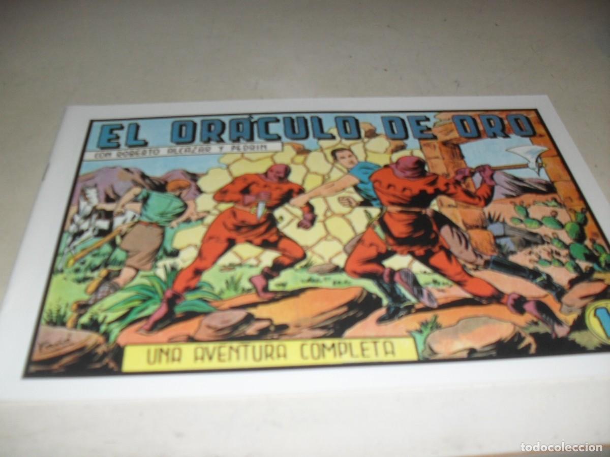 BDs: (FACSIMIL)ROBERTO ALCAZAR 203 EL ORACULO DE ORO,(DE 1219).VALENCIANA,1940.DE KIOSKO