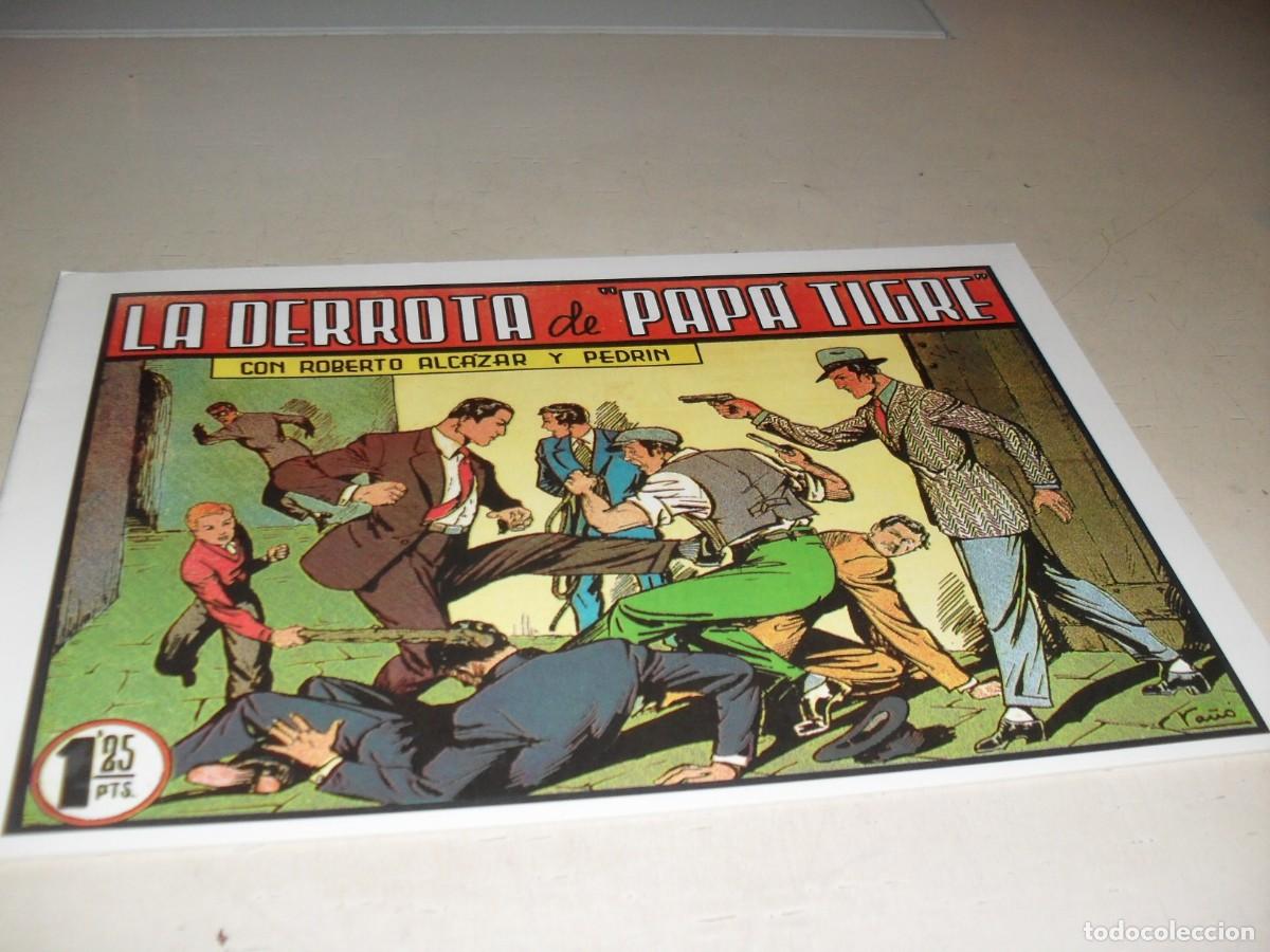 Tebeos: (FACSIMIL)ROBERTO ALCAZAR 169 LA DERROTA DE PAPA TIGRE,(DE 1219).VALENCIANA,1940.DE KIOSKO