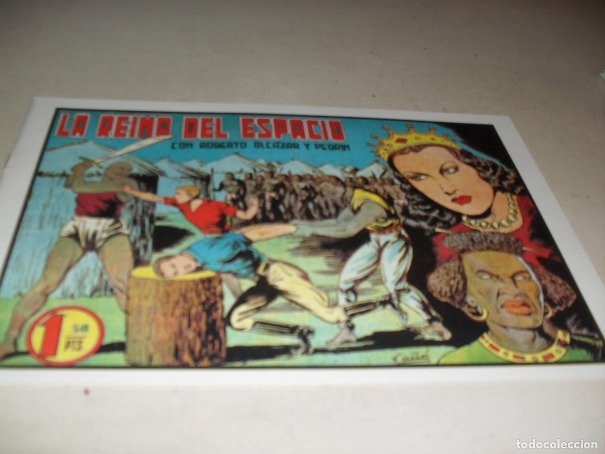 Tebeos: (FACSIMIL)ROBERTO ALCAZAR 163 LA REINA DEL ESPACIO,(DE 1219).VALENCIANA,1940.DE KIOSKO