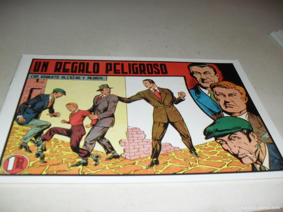 Tebeos: (FACSIMIL)ROBERTO ALCAZAR 161 UN REGALO PELIGROSO,(DE 1219).VALENCIANA,1940.DE KIOSKO