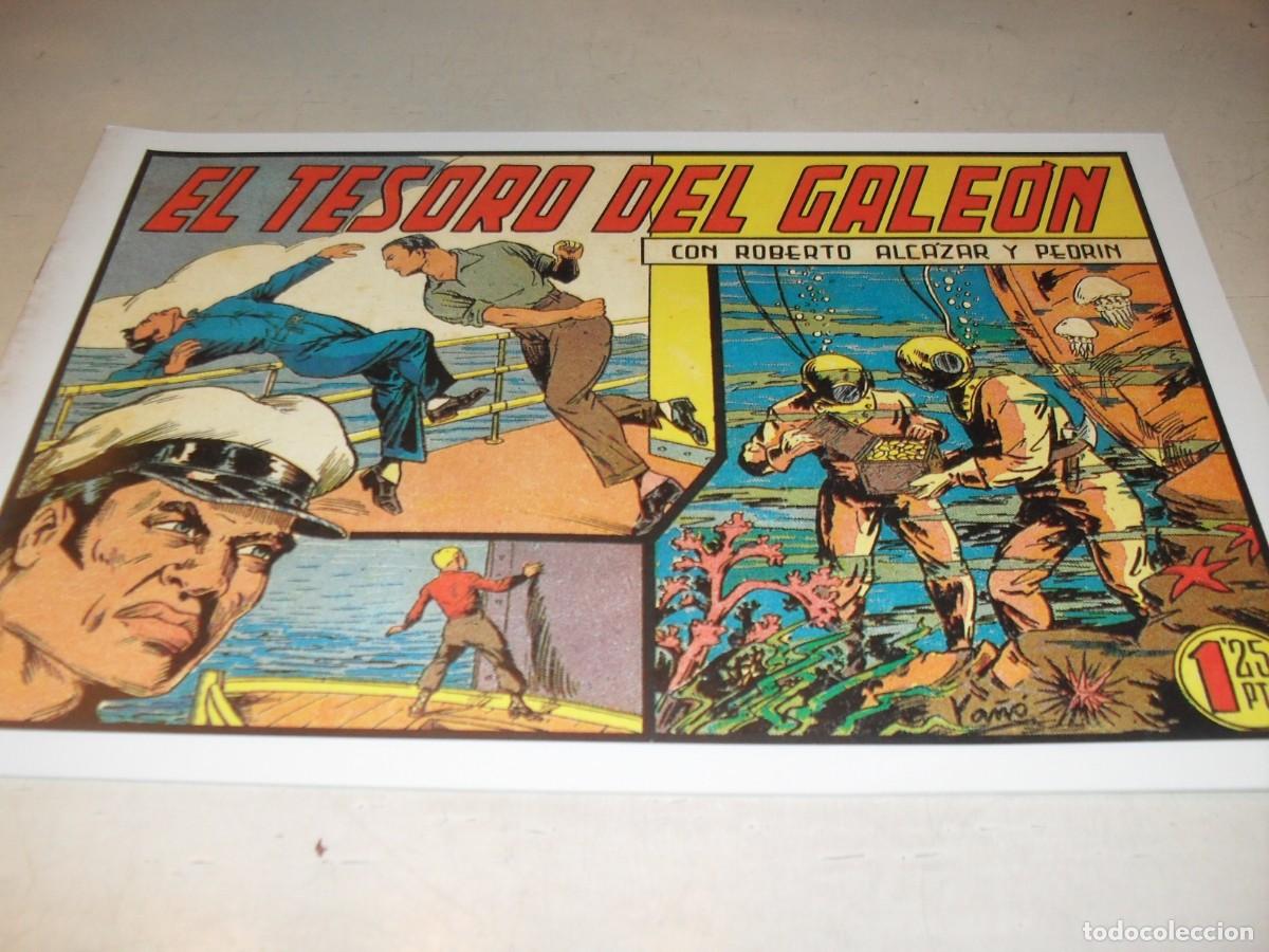 BDs: (FACSIMIL)ROBERTO ALCAZAR 154 EL TESORO DEL GALEON,(DE 1219).VALENCIANA,1940.DE KIOSKO