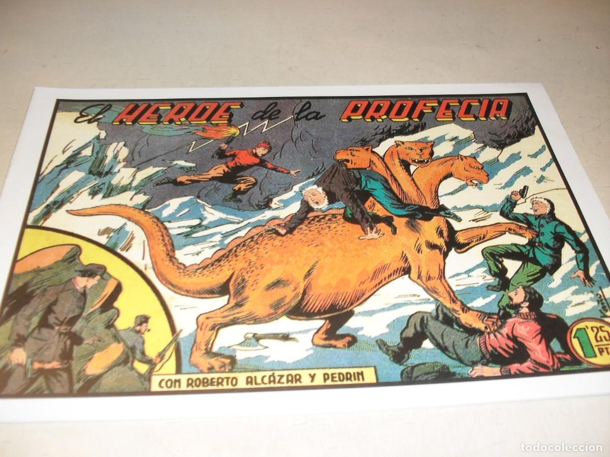 BDs: (FACSIMIL)ROBERTO ALCAZAR 153 EL HEROE DE LA PROFECIA,(DE 1219).VALENCIANA,1940.DE KIOSKO