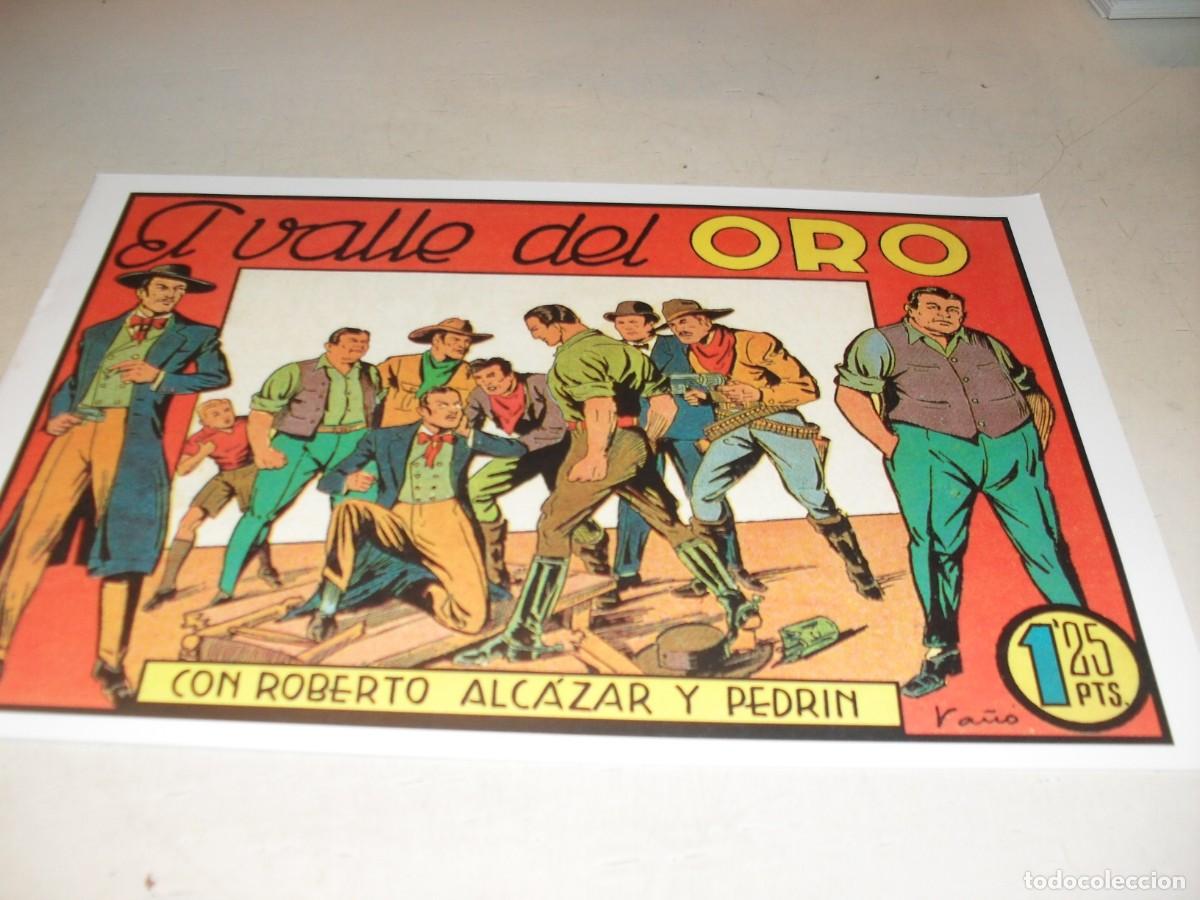 BDs: (FACSIMIL)ROBERTO ALCAZAR 148 EL VALLE DEL ORO,(DE 1219).VALENCIANA,1940.DE KIOSKO