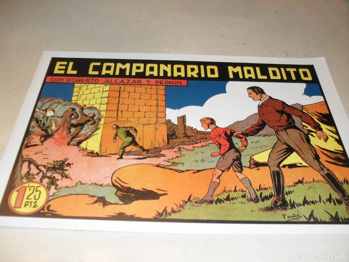 BDs: (FACSIMIL)ROBERTO ALCAZAR 145 EL CAMPANARIO MALDITO,(DE 1219).VALENCIANA,1940.DE KIOSKO