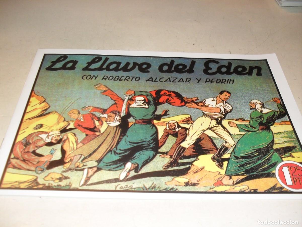 BDs: (FACSIMIL)ROBERTO ALCAZAR 139 LA LLAVE DEL EDEN,(DE 1219).VALENCIANA,1940.DE KIOSKO