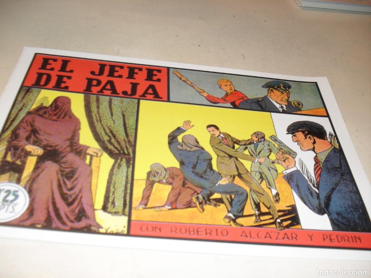 Tebeos: (FACSIMIL)ROBERTO ALCAZAR 134 EL JEFE DE PAJA,(DE 1219).VALENCIANA,1940.DE KIOSKO