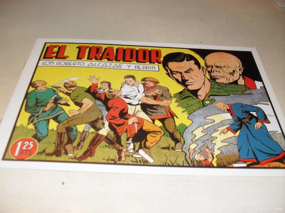 Tebeos: (FACSIMIL)ROBERTO ALCAZAR 126 EL TRAIDOR,(DE 1219).VALENCIANA,1940.DE KIOSKO