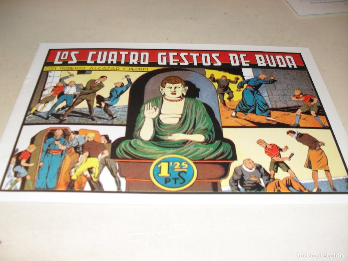 Tebeos: (FACSIMIL)ROBERTO ALCAZAR 125 LOS 4 GESTOS DE BUDA,(DE 1219).VALENCIANA,1940.DE KIOSKO