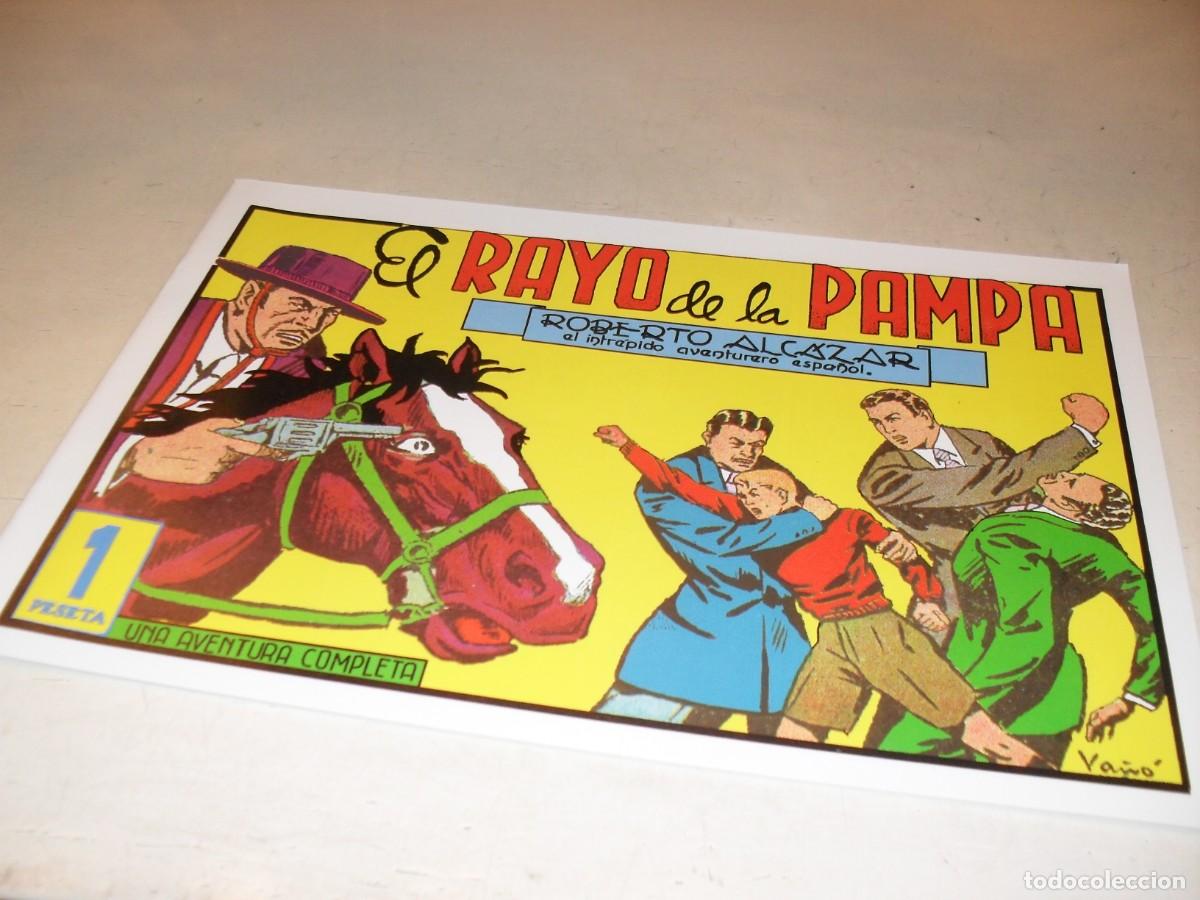 Livros de Banda Desenhada: (FACSIMIL)ROBERTO ALCAZAR 86 EL RAYO DE LA PAMPA,(DE 1219).VALENCIANA,1940.DE KIOSKO