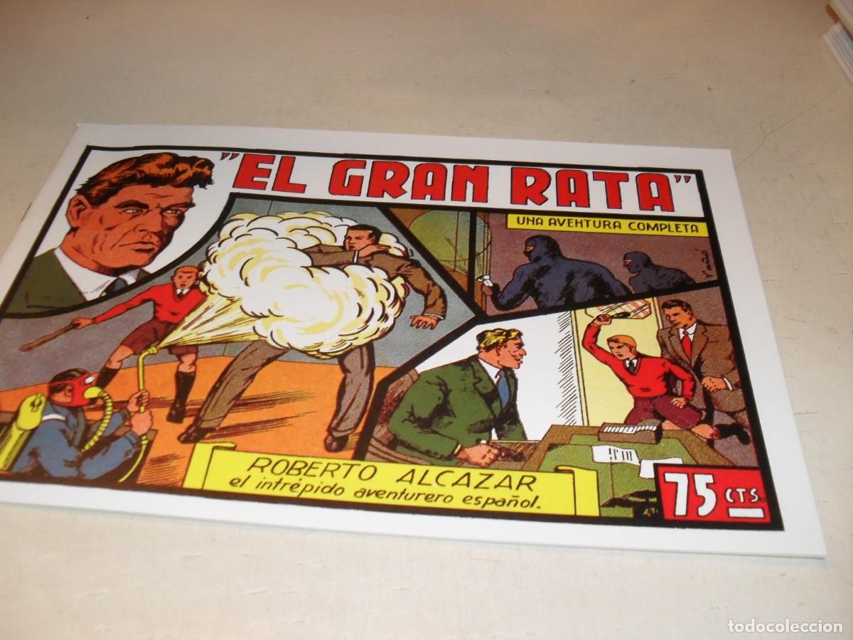 Livros de Banda Desenhada: (FACSIMIL)ROBERTO ALCAZAR 58 EL GRAN RATA,(DE 1219).VALENCIANA,1940.DE KIOSKO