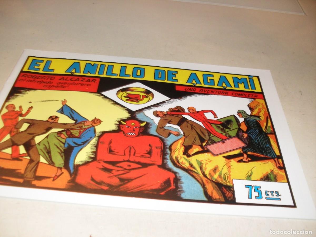 Livros de Banda Desenhada: (FACSIMIL)ROBERTO ALCAZAR 51 EL ANILLO DE AGAMI,(DE 1219).VALENCIANA,1940.DE KIOSKO